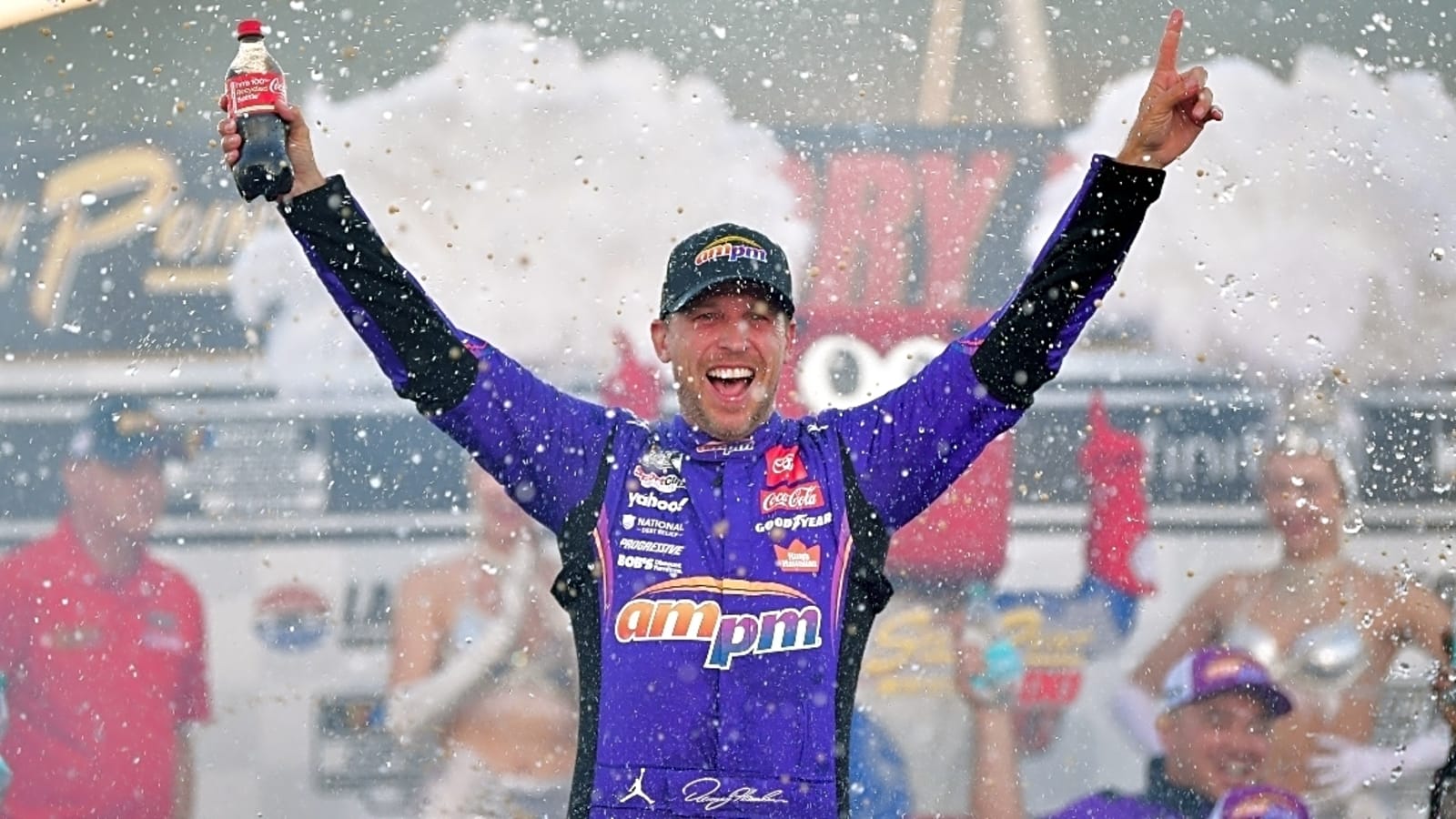 Denny Hamlin identifies defining moment of 60th career Cup win at Las Vegas
