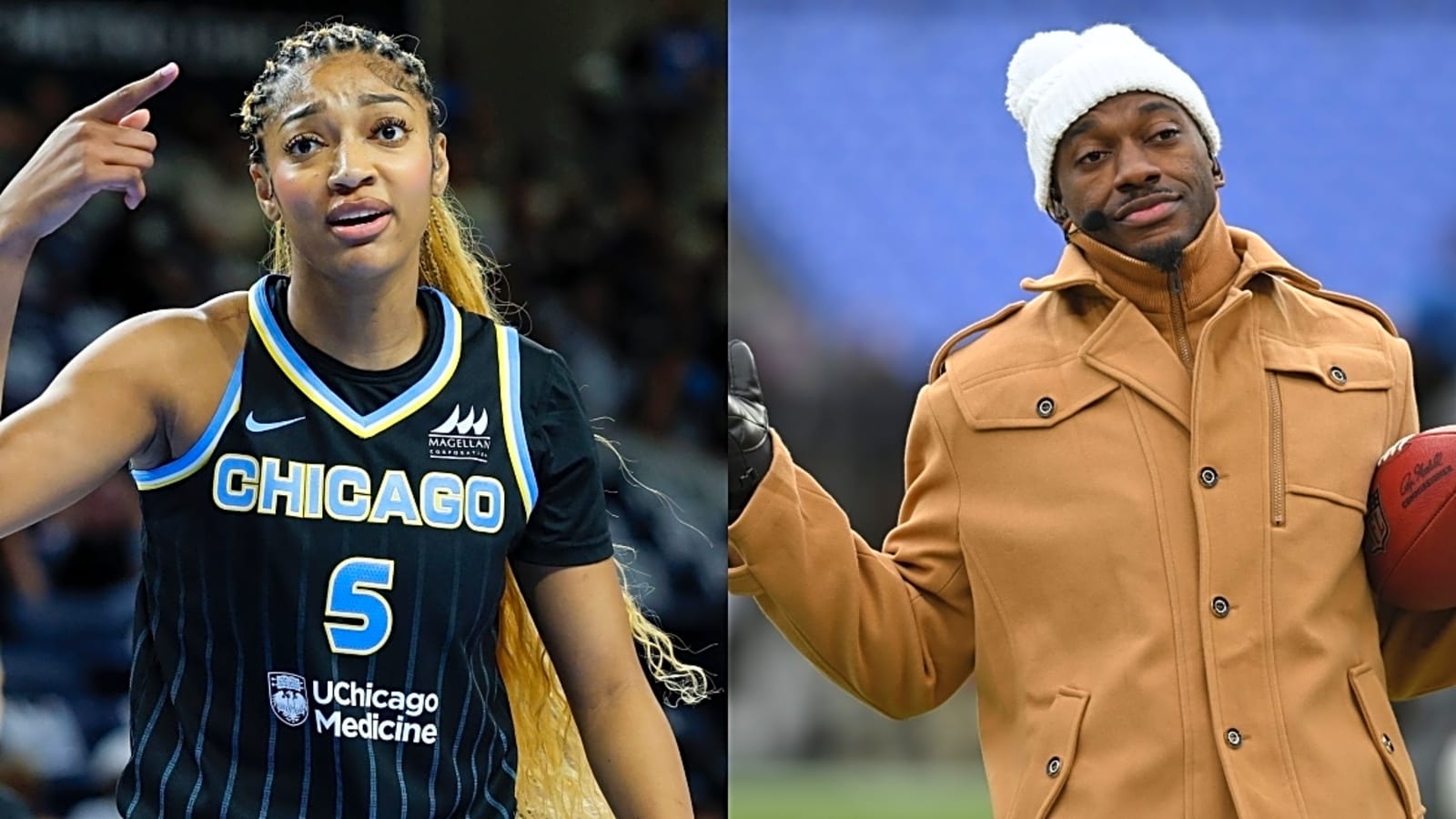Angel Reese calls out Robert Griffin III, claims he’s lying ‘for clout’ in wake of Caitlin Clark take