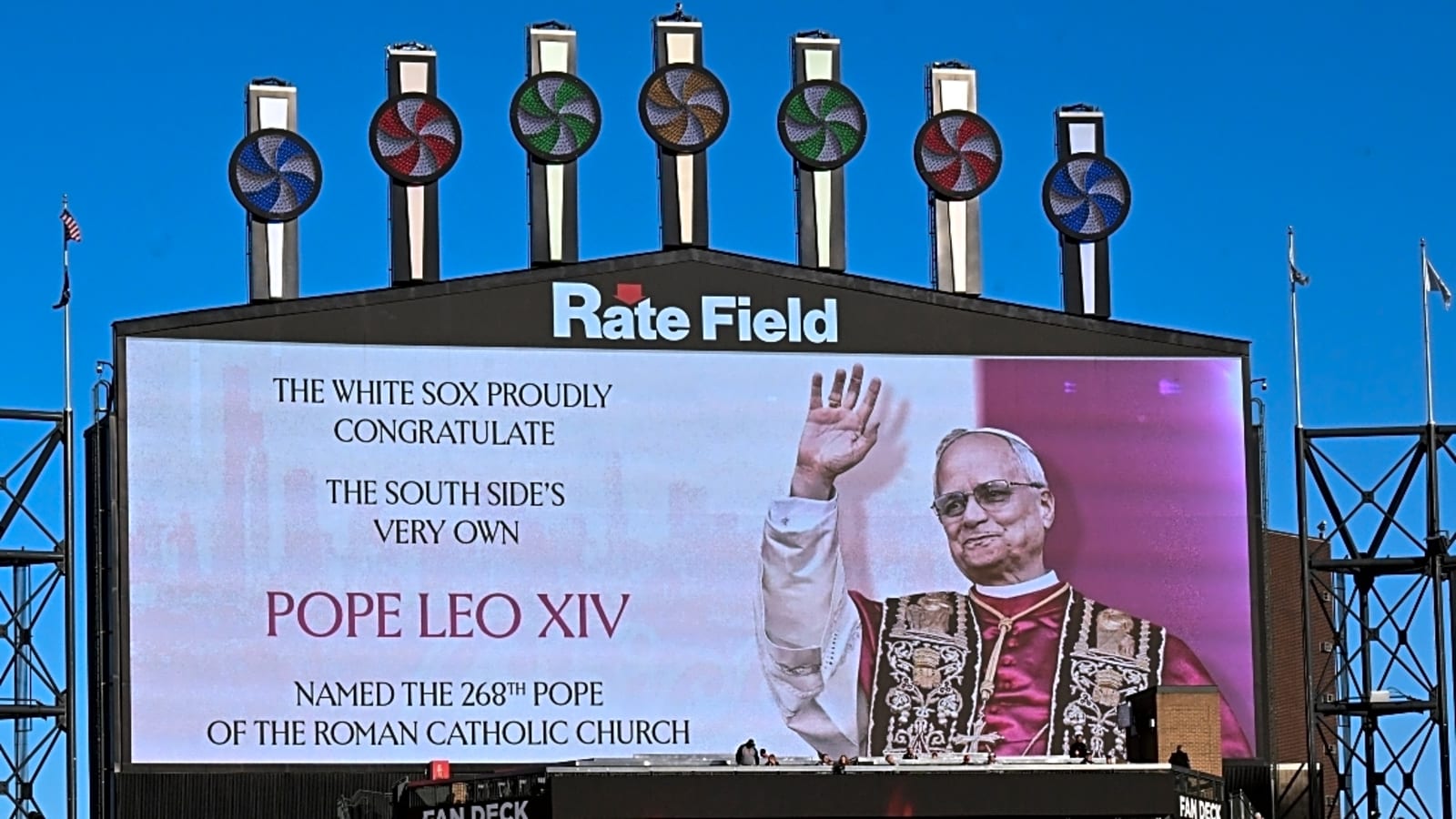 Pope Leo XIV rocks Chicago White Sox hat at Vatican