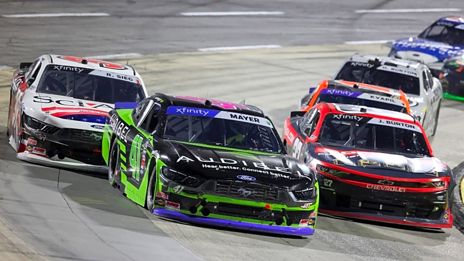 NASCAR’s Elton Sawyer on Martinsville incident between Sam Mayer, Jeb Burton: ‘Not something we’re going to tolerate’