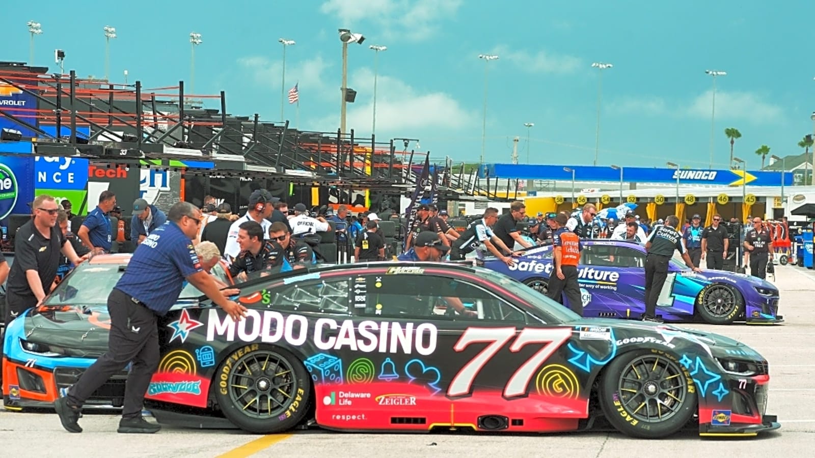 NASCAR Cup Series qualifying canceled, Ryan Blaney on pole at Daytona