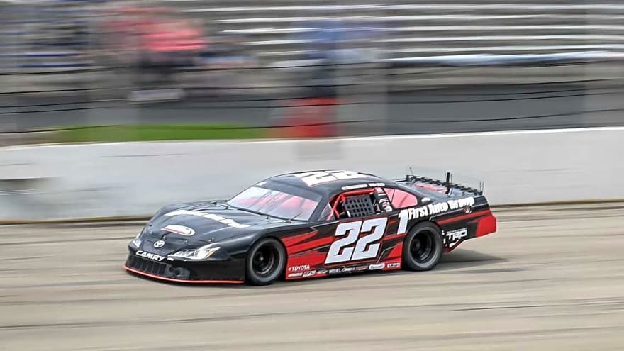Gio Ruggiero scores first career NASCAR win at Talladega