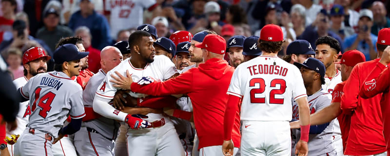 MLB hands down suspensions from Angels-Braves brawl