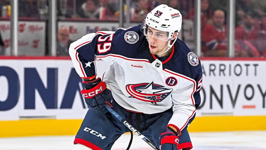 Blue Jackets trade Yegor Chinakhov to Penguins
