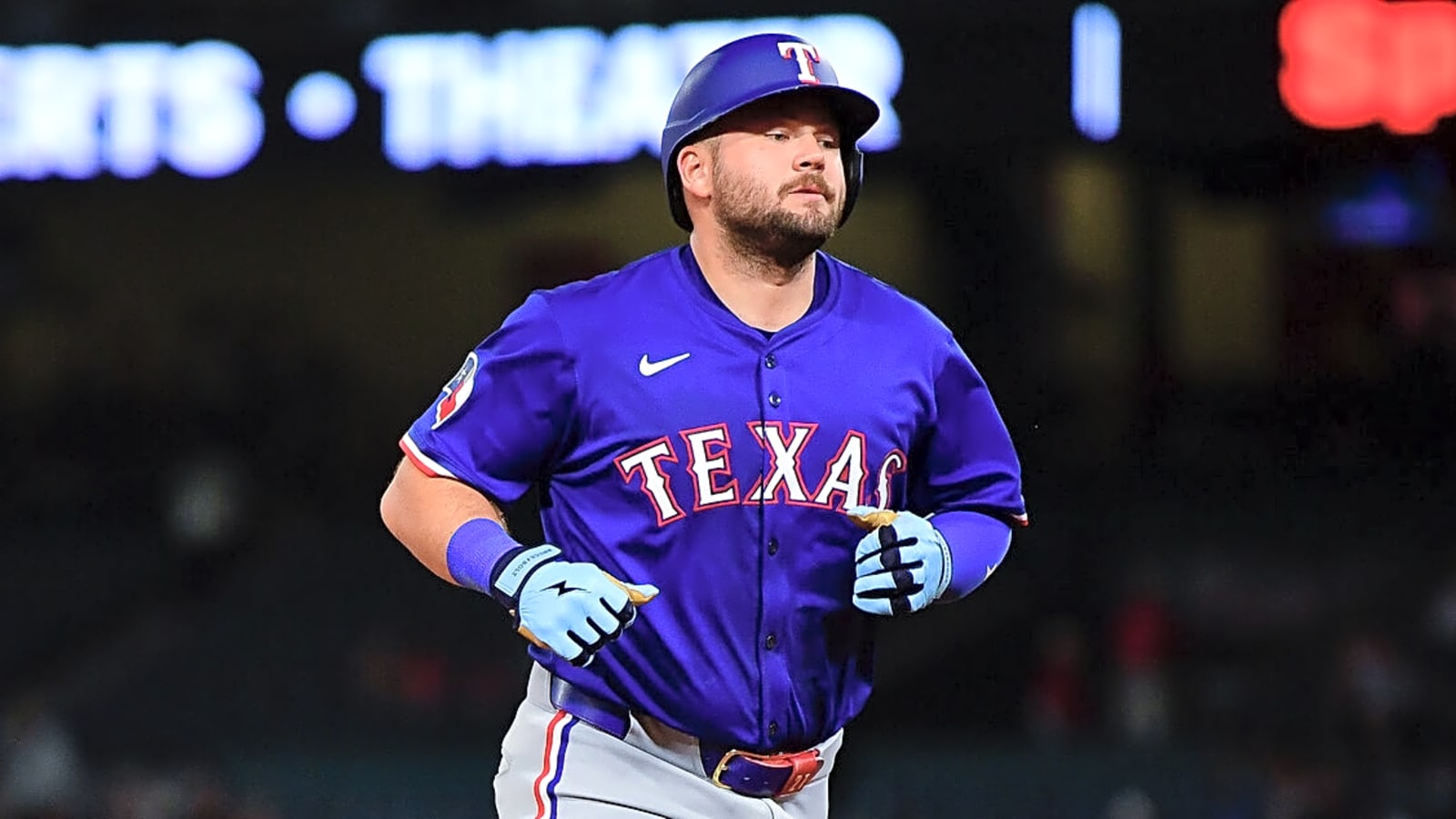 Rangers place Jake Burger on 10-day IL