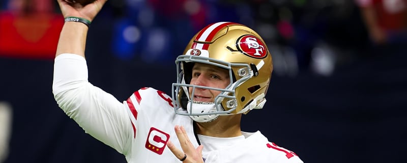 Brock Purdy is putting 49ers' 'QB controversy' to bed
