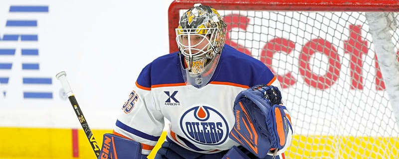 Oilers HC Kris Knoblauch provides critical injury update on goaltender Tristan Jarry
