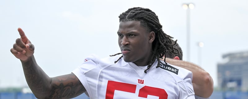 What Giants' Brian Burns already likes about rookie Arvell Reese