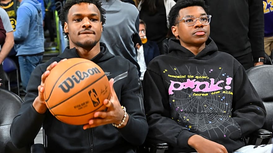 Bryce James Reacts to Bronny James’ Move After Lakers Decision