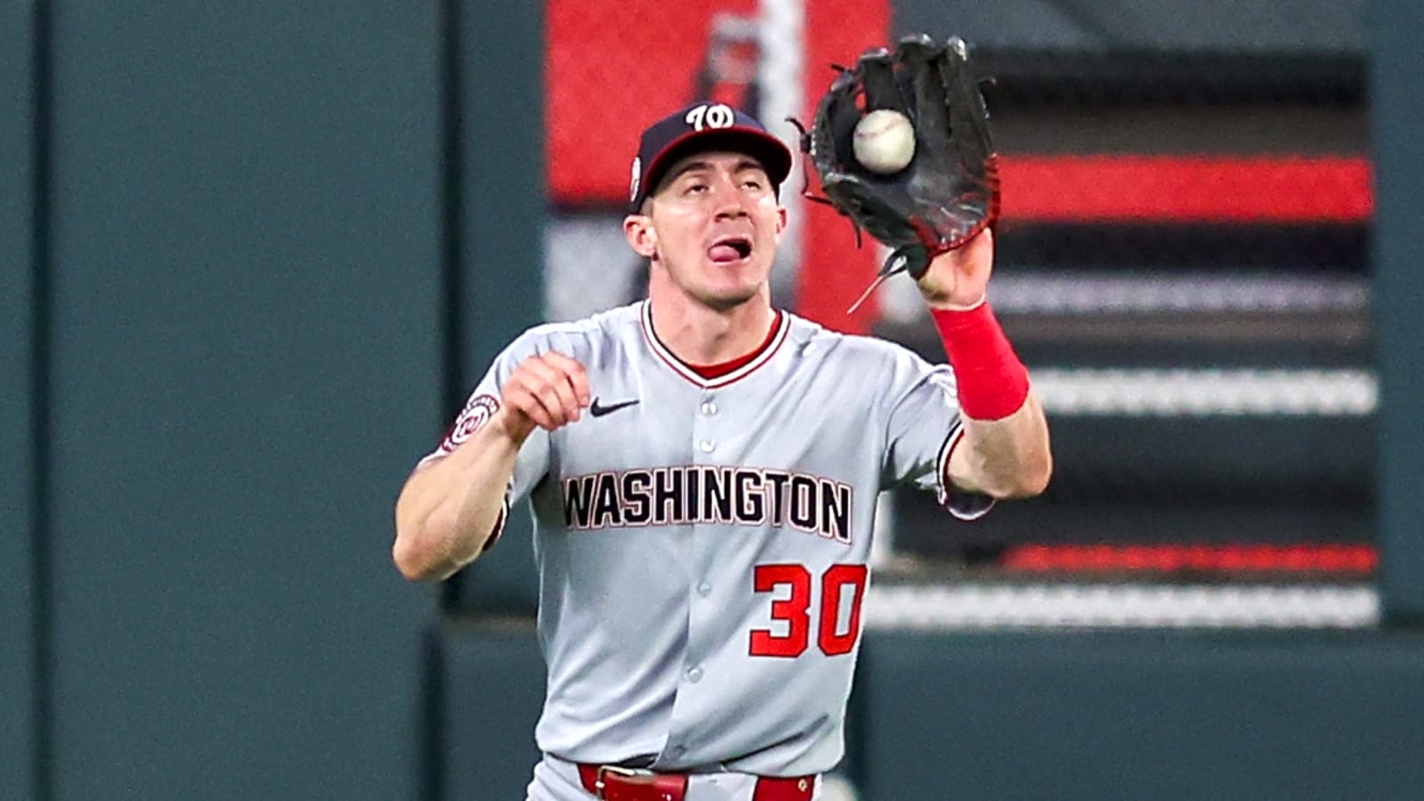 Nationals’ Jacob Young doubles down with another ridiculous trick catch