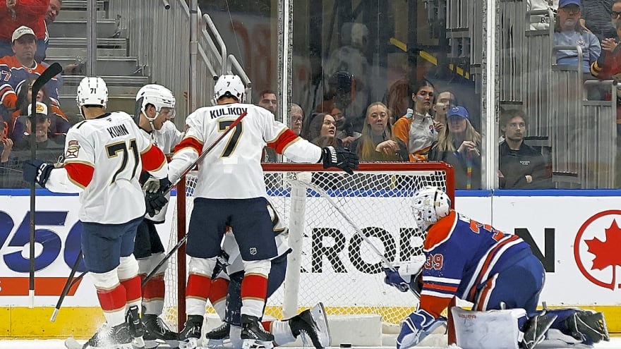 Oilers blow a chance at first place, upping the urgency, and Trent Frederic leaves the game