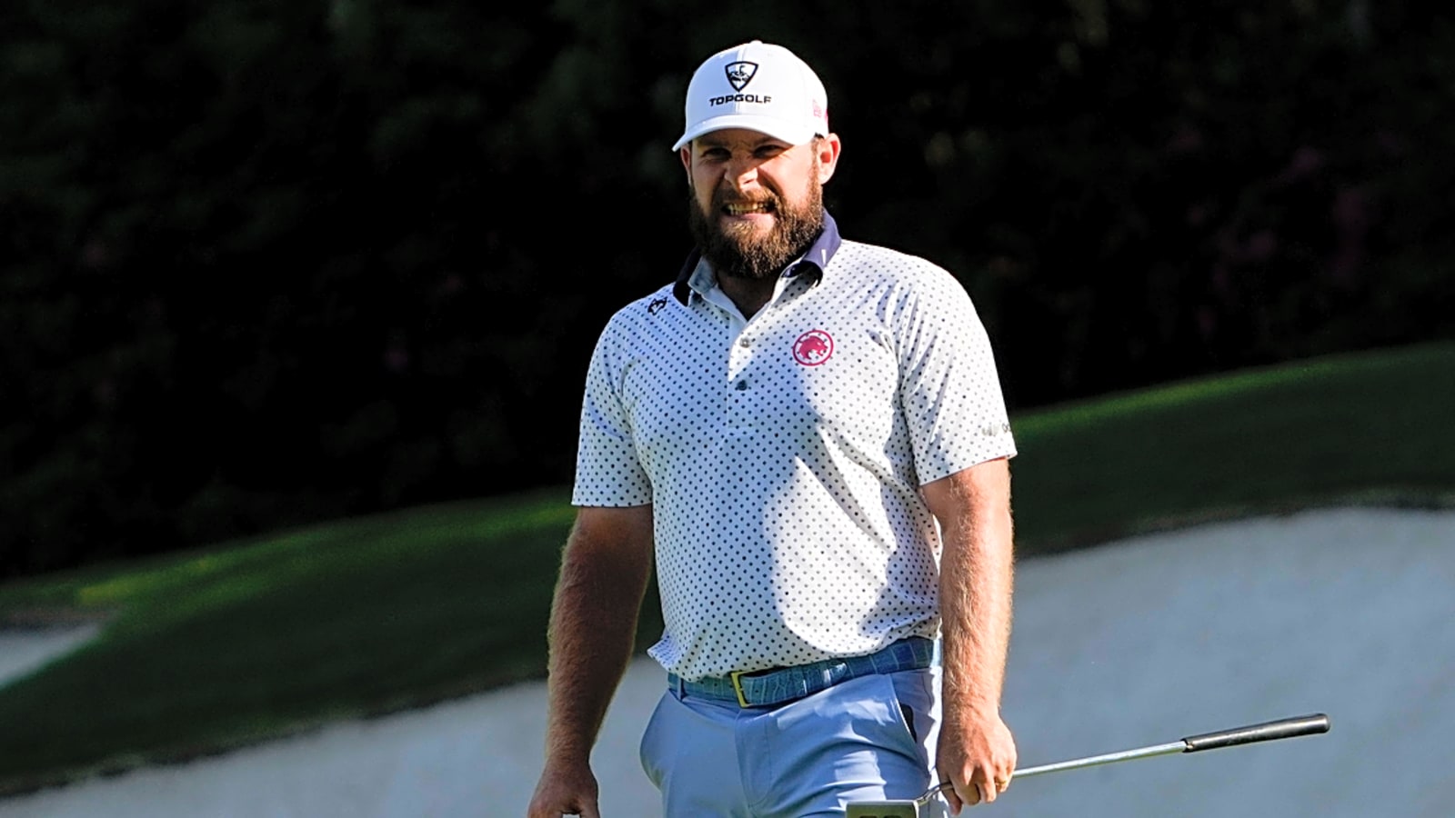 Watch: Tyrrell Hatton has worst missed putt of Masters