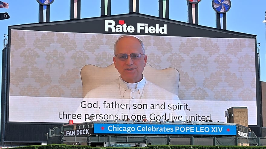 Pope Leo had a brutal comeback for Cubs fan