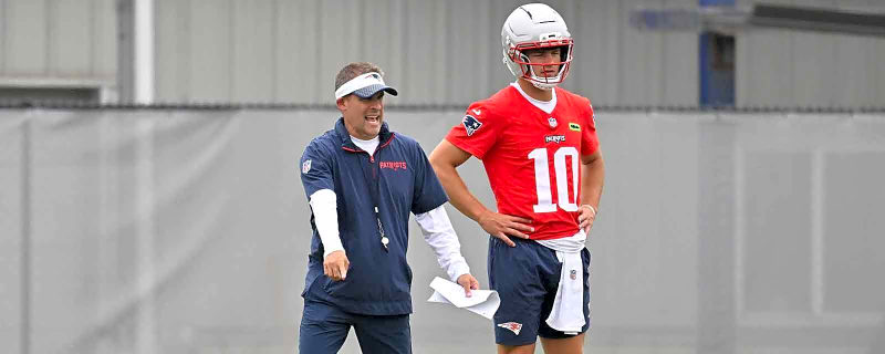 This Drake Maye, Josh McDaniels sideline conversation will fire Patriots fans up