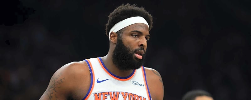 Knicks’ Mitchell Robinson sends fans to their feet with putback slam vs. Nets