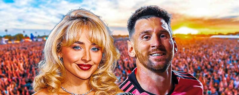 Sabrina Carpenter dons Lionel Messi jersey after Lollapalooza Argentina performance