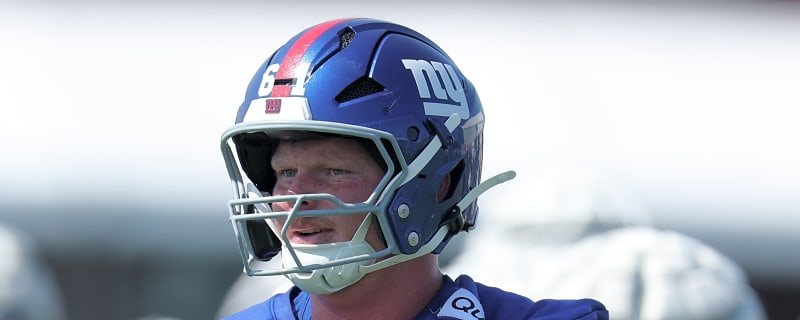 Why 2026 is a Make-or-Break Year for Giants Center John-Michael Schmitz