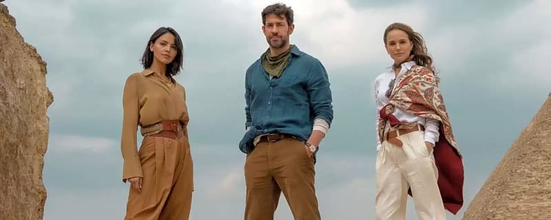 ‘Fountain of Youth’ review: John Krasinski & Natalie Portman lead Guy Ritchie's soulless globetrotting adventure