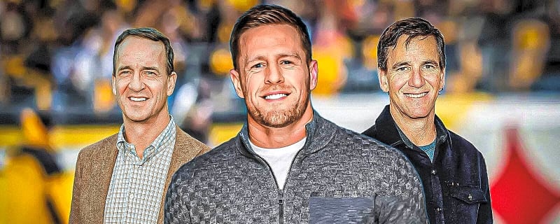 Even JJ Watt roasted Peyton Manning’s ‘pretty large’ forehead on ManningCast