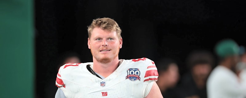 John Michael Schmitz Will Make or Break Giants’ Offensive Line