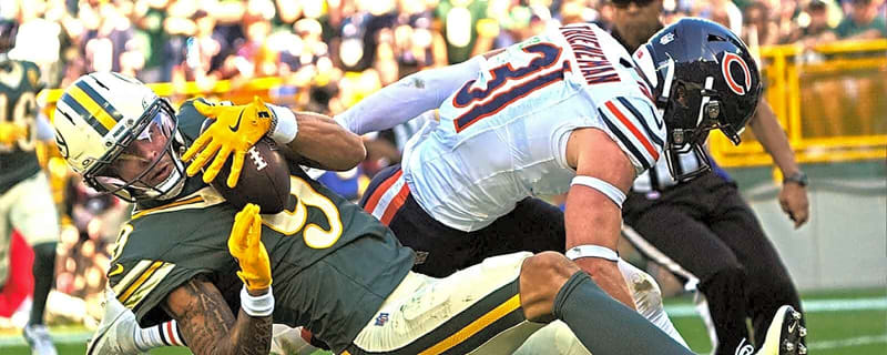 Packers’ Christian Watson hits Bears rookie with subtle roast after insane TD catch