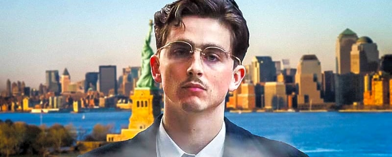 Timothée Chalamet recalls being threatened by Marty Supreme actor