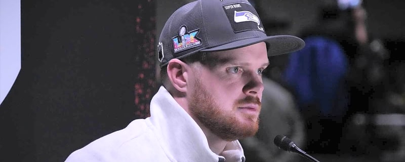 Seahawks’ Sam Darnold given foam ham hat before Super Bowl: ‘Ham for Sam’
