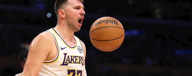 Lakers star Luka Doncic’s ‘What did you say motherf****r?’ trash talk to fan caught on viral video