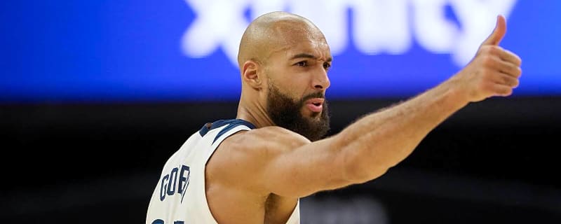 Strong Timberwolves’ Rudy Gobert dunk leaves Pat Spencer looking