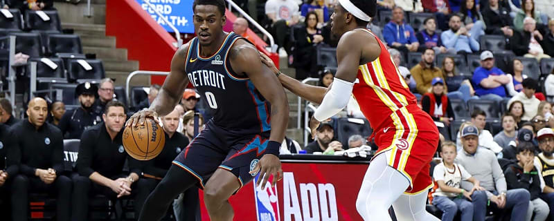 Watch Pistons miss 2 buzzer-beaters in OT thriller vs. Hawks