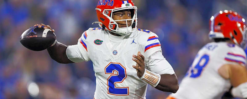 New Florida football HC Jon Sumrall dodges question on DJ Lagway’s future under new regime