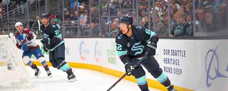 Kraken’s Ryan Lindgren vocal on brutal Brandon Montour injury