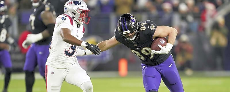 Ravens’ Mark Andrews ruthlessly clowned for lateral fail vs. Patriots