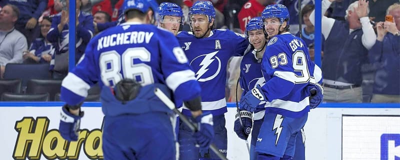 Lightning’s Gage Goncalves drops ultimate Nikita Kucherov praise after 1,100th point
