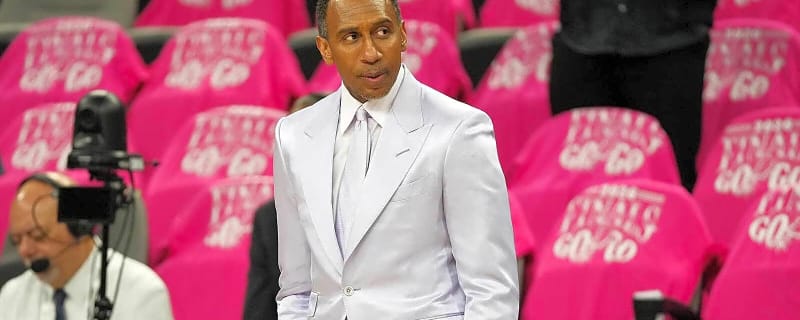 Stephen A. Smith about to spontaneously combust after Knicks’ Game 1 win over Spurs