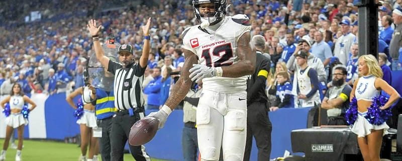 Texans WR Nico Collins’ concussion puts status vs. Patriots in doubt