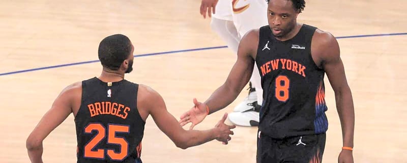 Knicks’ OG Anunoby, Mikal Bridges get hero’s welcome at MetLife Stadium World Cup game