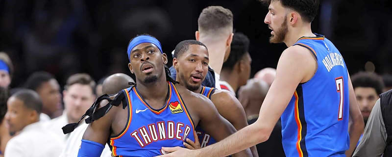 Thunder coach Mark Daigneault’s instant reaction to Lu Dort-Jeremiah Fears scuffle