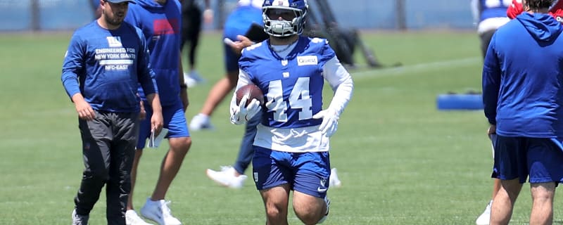 Giants RB depth chart behind Cam Skattebo shows Najee Harris deep in intense battle