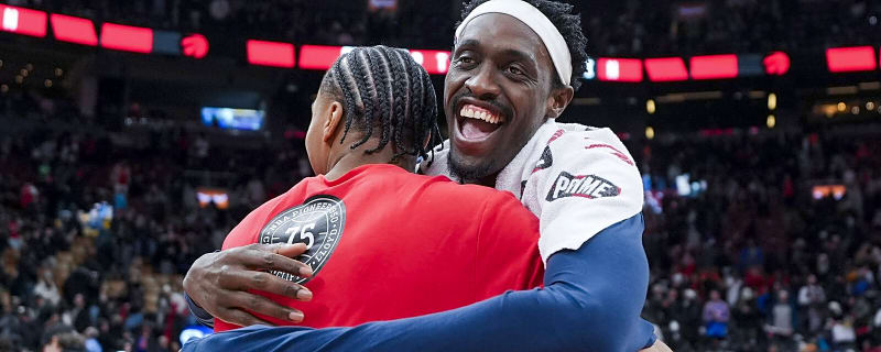 Raptors’ Scottie Barnes gives Pascal Siakam his flowers after routing Pacers