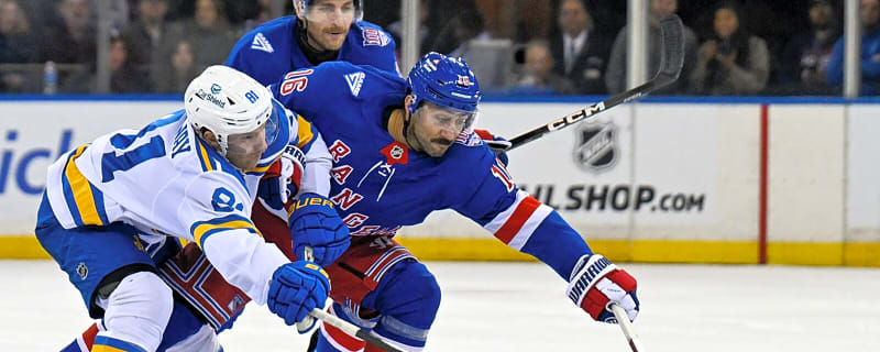 Vincent Trocheck reveals what Rangers must keep doing after Blues win