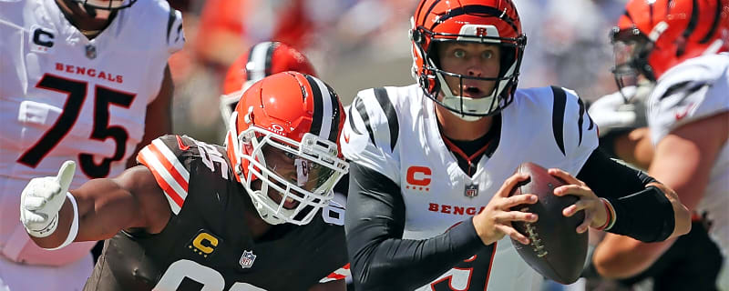 Bengals’ Zac Taylor calls Myles Garrett the best player in the NFL before final sack record push