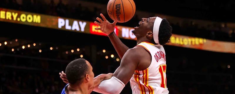 Onyeka Okongwu’s ruthless response to Desmond Bane spiking ball at his head