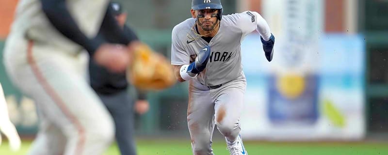 Jose Caballero’s ABS history-making Yankees helmet is heading to Cooperstown