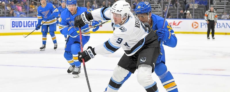 Blues extend classy Clayton Keller gesture before Mammoth clash