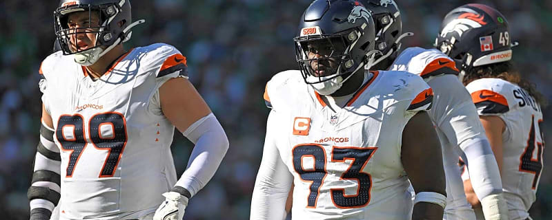 Broncos DE Zach Allen misses practice with calf injury before Raiders game
