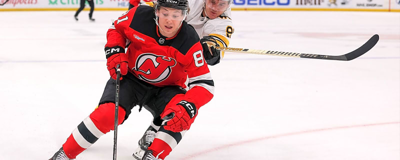 Devils shut down 31-point rookie with upper-body injury