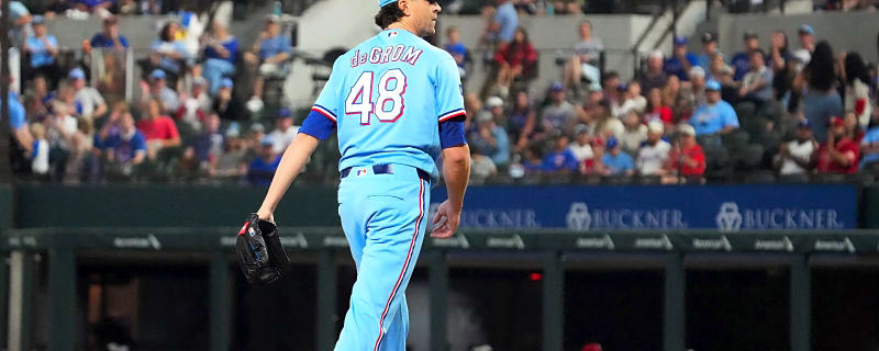 Rangers’ Jacob deGrom sets mind-blowing strikeout mark only bested by Randy Johnson