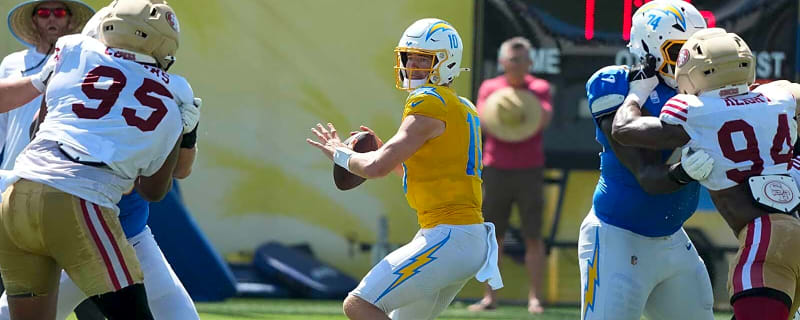 Why drafting Justin Herbert in fantasy football is a must despite offensive injuries piling up