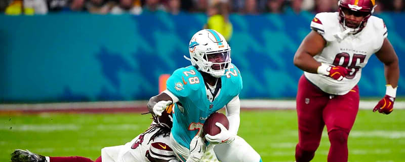 Dolphins’ De’Von Achane explains 4th-quarter injury scare vs. Commanders